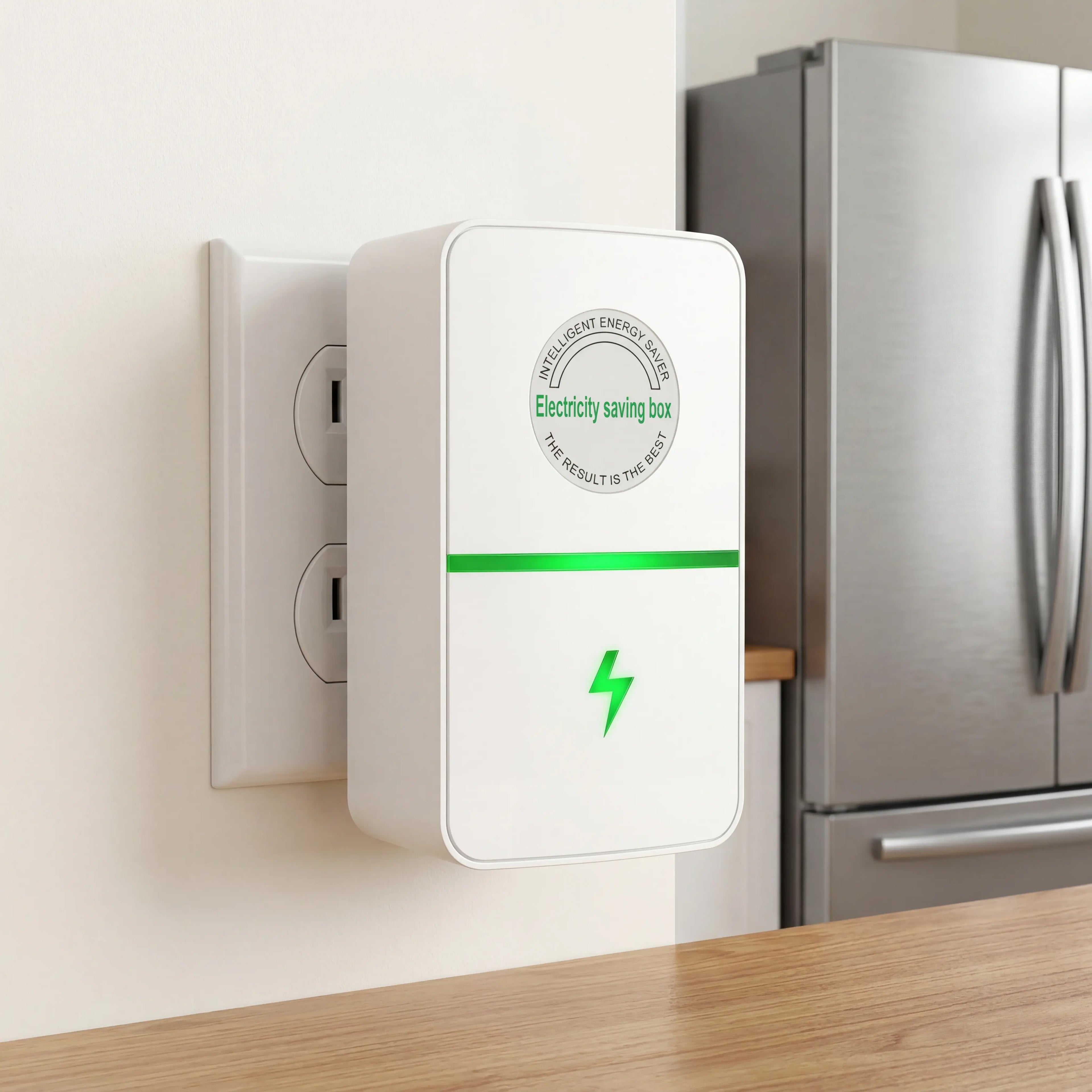 Updated 2026 Plug-In Power Box with US Plug, Compatible with 90–250V Input Range Multi Plug Outlet