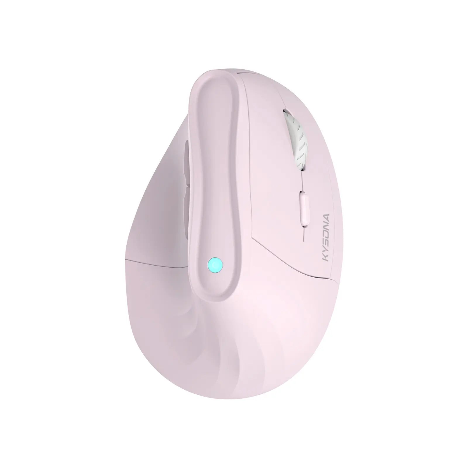 KYSONA Wireless Ergonomic Vertical Mouse with Bluetooth, Quiet Click, 5 Adjustable DPI Levels (800/1200/2400/3200/4000), Rechargeable 2.4G Compatibility for PC, Mac, and Laptop