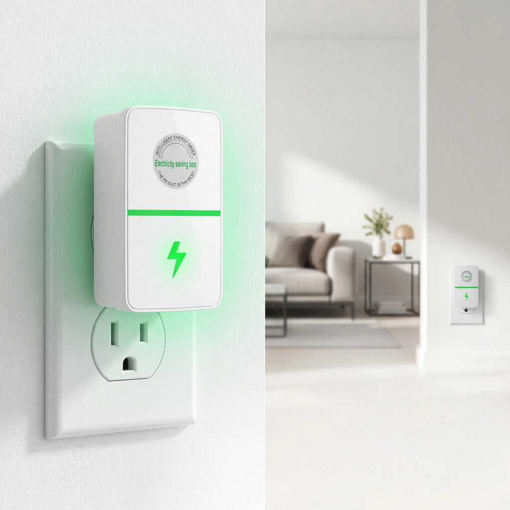 Updated 2026 Plug-In Power Box with US Plug, Compatible with 90–250V Input Range Multi Plug Outlet